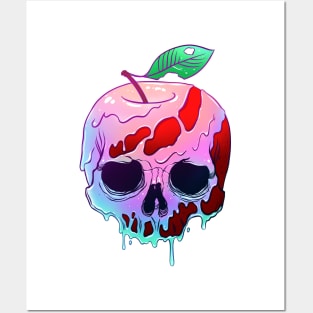 Poison Apple skull Posters and Art